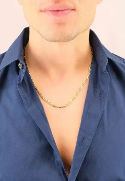 Collier Carrera Gelbgold 750, 4mm, 50cm