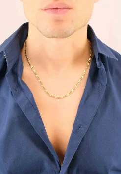 Collier Carrera Gelbgold 750, 4mm, 60cm