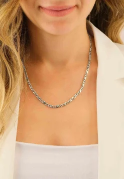 Collier Carrera Weissgold 750, 4mm, 60cm