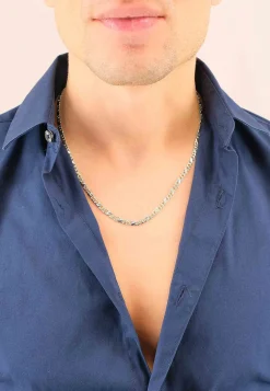 Collier Carrera Weissgold 750, 4mm, 50cm