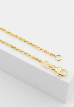 Collier Cordel Gelbgold 750, 1.4mm, 50cm