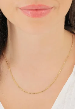 Collier Cordel Gelbgold 750, 1.4mm, 50cm