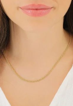Collier Doppelanker Gelbgold 750, 2.3mm, 50cm