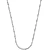 Collier Doppelanker Weissgold 750, 1.9mm, 42cm