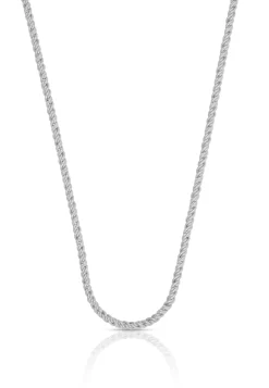 Collier Doppelanker Weissgold 750, 1.9mm, 42cm