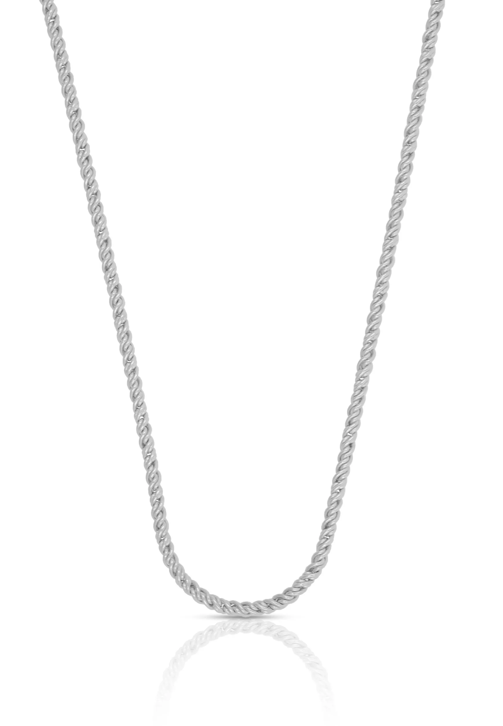Collier Doppelanker Weissgold 750, 1.9mm, 45cm