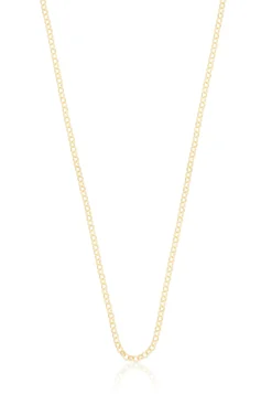 Collier Erbs Gelbgold 750, 2mm, 45cm