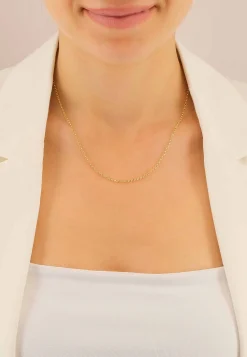 Collier Erbs Gelbgold 750, 2mm, 45cm