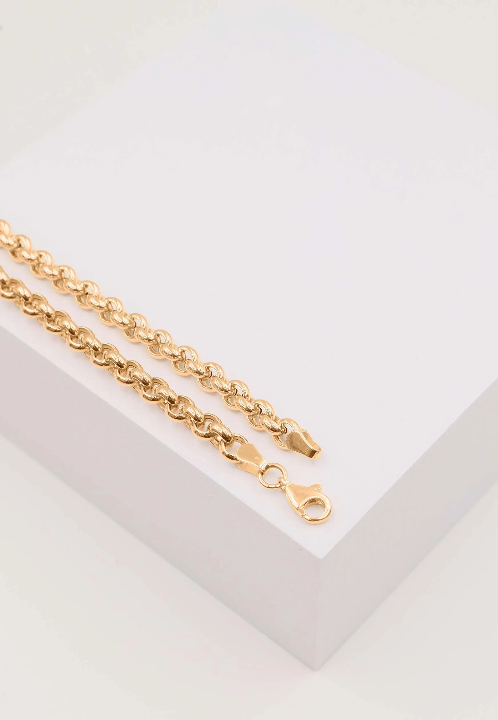 Collier Erbs Rotgold 750, 5mm, 50cm