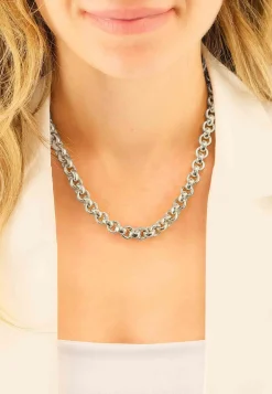 Collier Erbs Weissgold 750, 45cm, 9.5mm