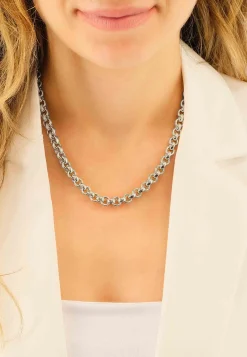 Collier Erbs Weissgold 750, 45cm, 7.7mm