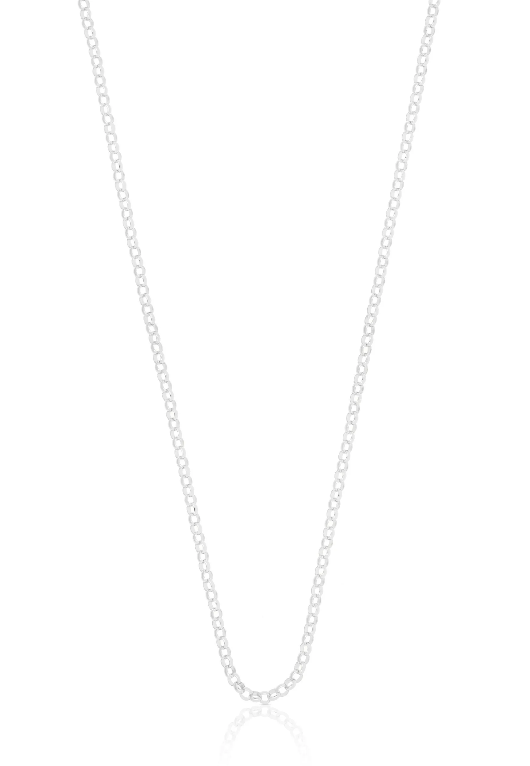 Collier Erbs Weissgold 750, 2mm, 50cm