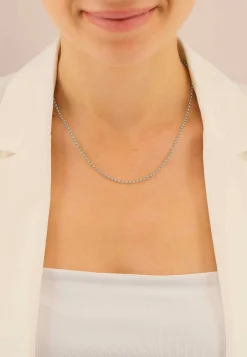 Collier Erbs Weissgold 750, 2.4mm, 50cm