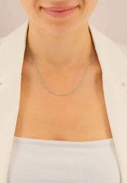 Collier Erbs Weissgold 750, 2mm, 50cm