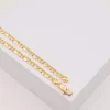 Collier 8er-Kette Gelbgold 750, 3.8mm, 55cm