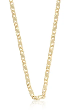 Collier 8er-Kette Gelbgold 750, 3.8mm, 55cm