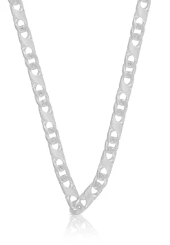 Collier 8er-Kette Silber 925, 4.9mm, 55cm
