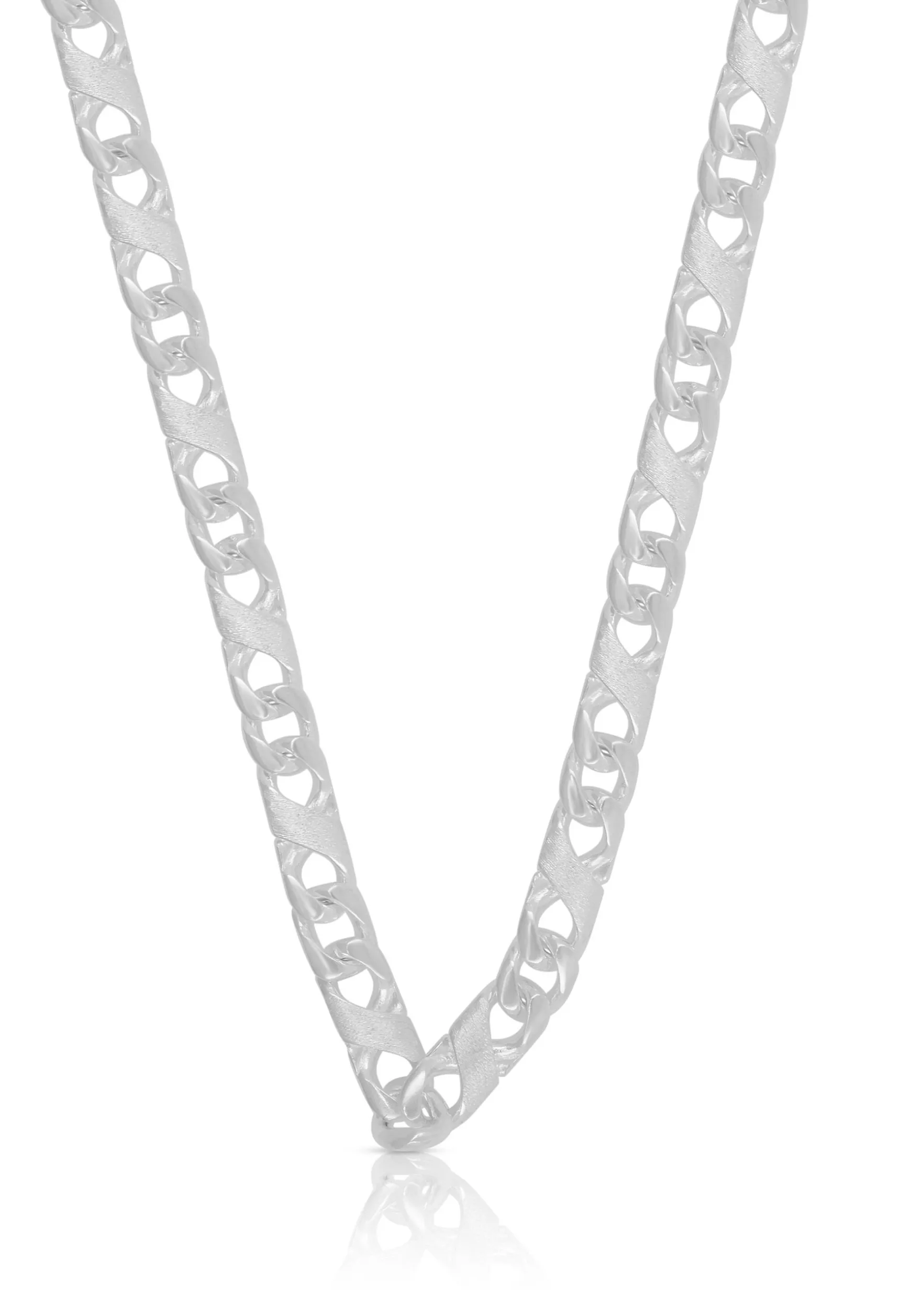 Collier 8er-Kette Silber 925, 4.9mm, 55cm