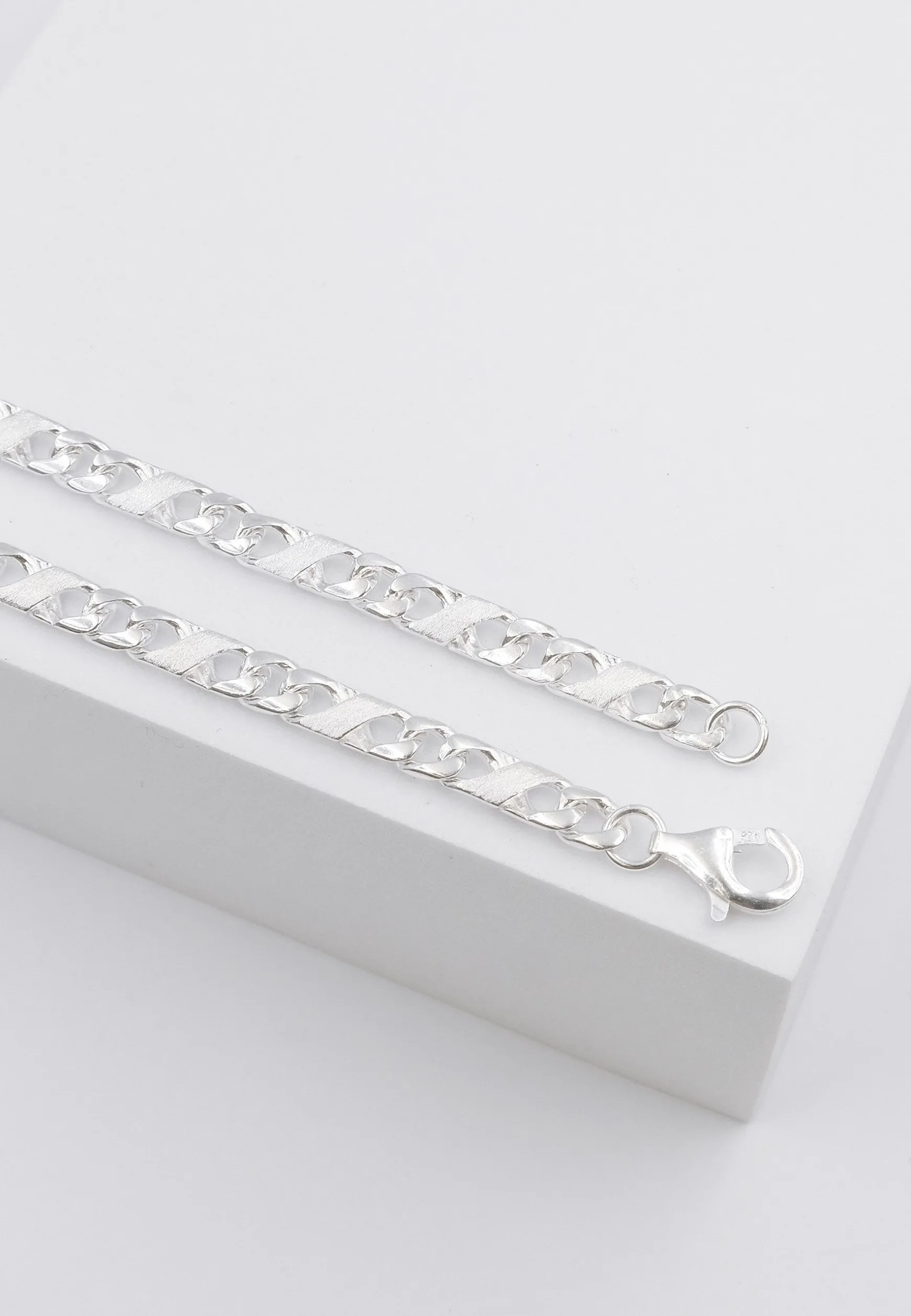 Collier 8er-Kette Silber 925, 4.9mm, 55cm