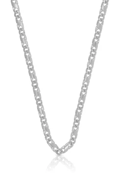 Collier 8er-Kette Weissgold 750, 3.3mm, 50cm