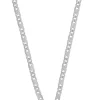 Collier 8er-Kette Weissgold 750, 3.3mm, 50cm