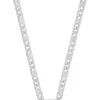 Collier 8er-Kette Weissgold 750, 3.8mm, 50cm