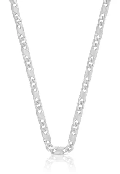 Collier 8er-Kette Weissgold 750, 3.8mm, 50cm