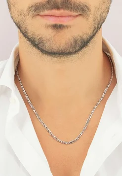 Collier 8er-Kette Weissgold 750, 3.3mm, 50cm