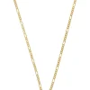 Collier Figaro Gelbgold 750, 1.5mm, 42cm