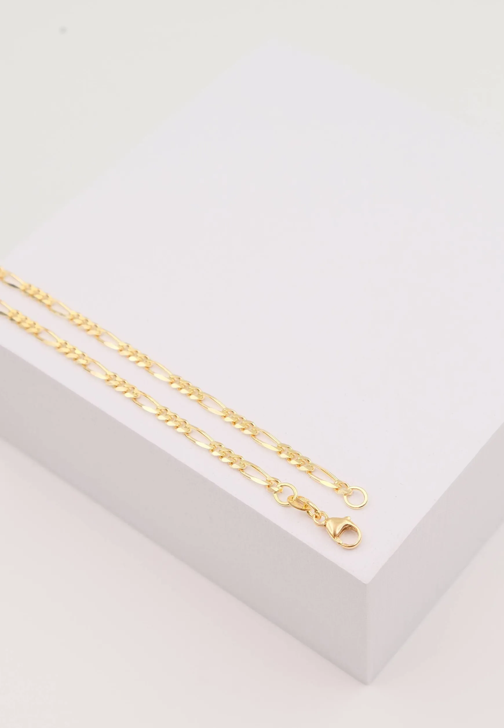 Collier Figaro Gelbgold 750, 2.9mm, 45cm