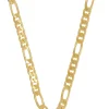 Collier Figaro Gelbgold 750, 4.3mm, 50cm