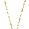 Collier Figaro Gelbgold 585, 2.3mm, 50cm