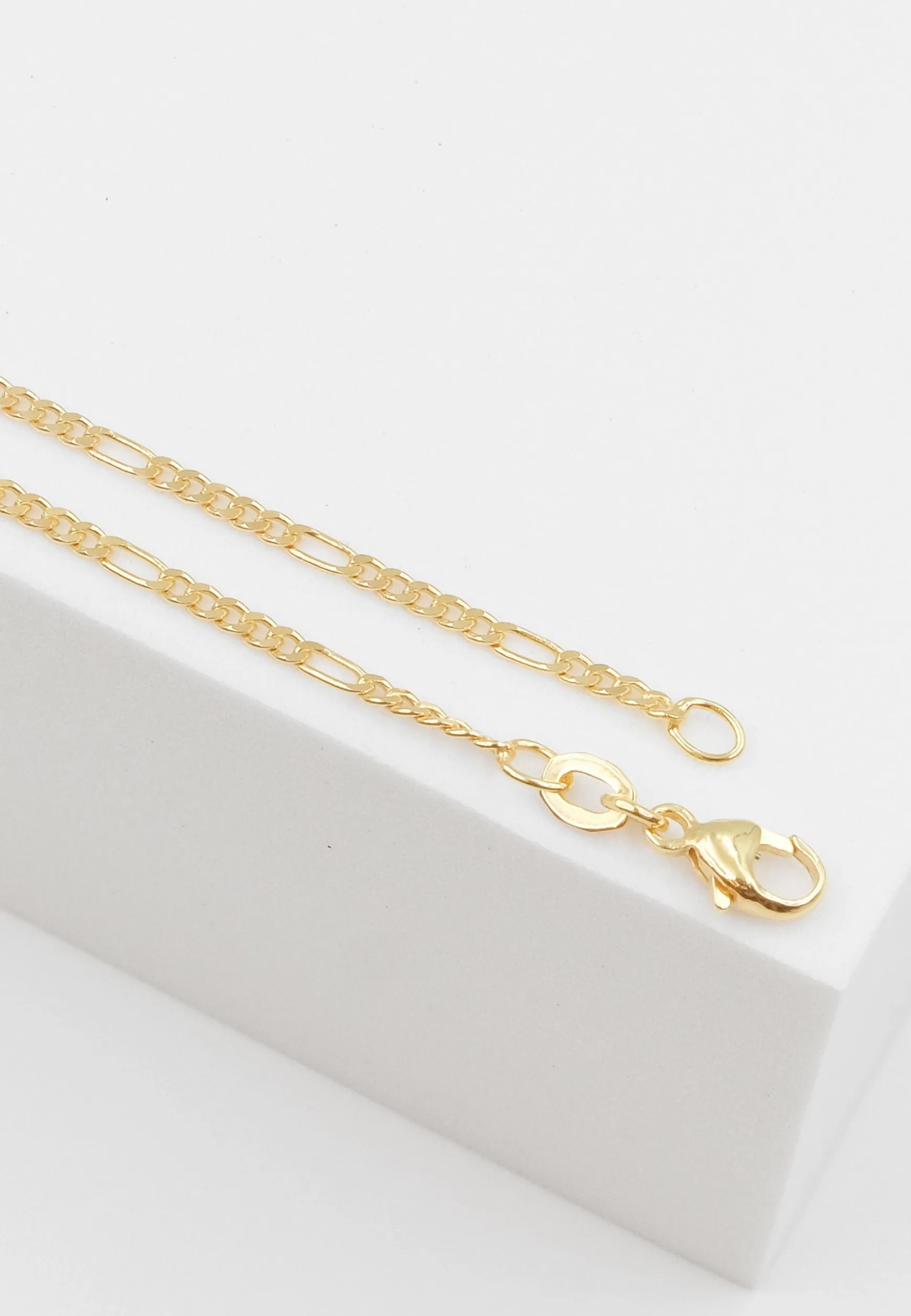 Collier Figaro Gelbgold 750, 1.8mm, 38cm