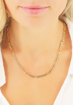 Collier Figaro Gelbgold 750, 4.3mm, 50cm