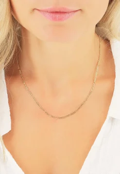 Collier Figaro Gelbgold 750, 2.3mm, 38cm