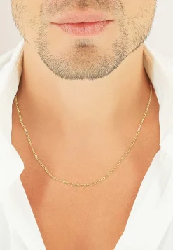 Collier Figaro Gelbgold 750, 1.8mm, 38cm