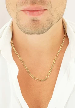 Collier Figaro Gelbgold 750, 4.3mm, 50cm