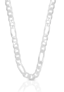Collier Figaro Silber 925, 6.2mm, 50cm
