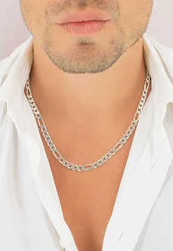 Collier Figaro Silber 925, 6.2mm, 50cm