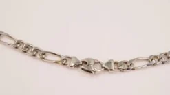 Collier Figaro Weissgold 750, 6mm, 50cm
