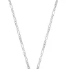 Collier Figaro Weissgold 750, 1.8mm, 45cm