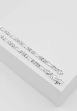 Collier Figaro Weissgold 375, 4mm, 60cm