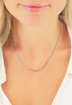 Collier Figaro Weissgold 750, 2.2mm, 40cm