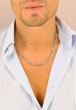 Collier Figaro Weissgold 750, 6mm, 50cm