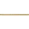 Collier Fuchsschwanz Gelbgold 750, 2mm, 45cm