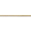 Collier Fuchsschwanz Gelbgold 750, 1mm, 38cm
