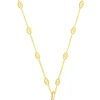 Collier Gelbgold 750 Akoya Perle 8-8.5mm