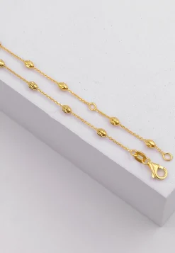 Collier Gelbgold 750 Akoya Perle 8-8.5mm