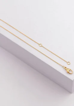 Collier Gelbgold 750 Akoya Perle 5.5-6mm Brillant 0.06ct.