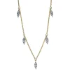 Collier 750/18K Gelbgold Diamant 0.41ct.